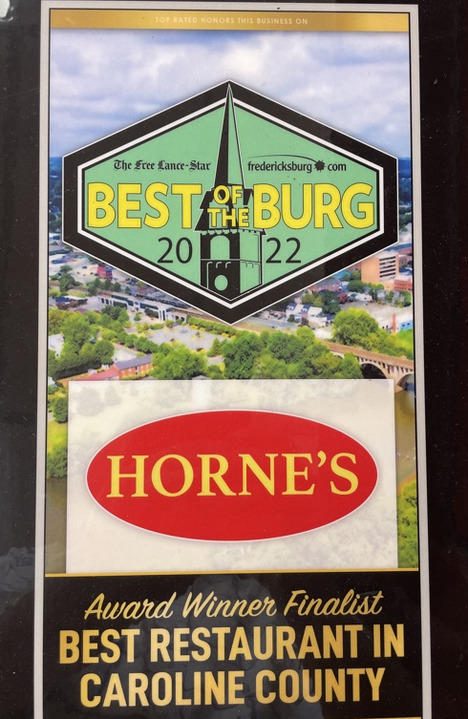 Best of the Burg 2022 — Best Restaurant in Caroline County